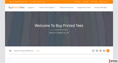 Desktop Screenshot of buyprintedtees.com