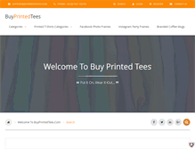 Tablet Screenshot of buyprintedtees.com